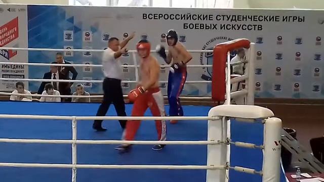 Финал по кикбоксингу ВСИБИ 2018 бойцы 76кг и 86 кг