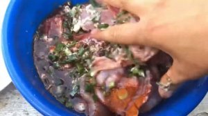 Вкуснейший,Сочный, Нежный шашлык из кролика!!!