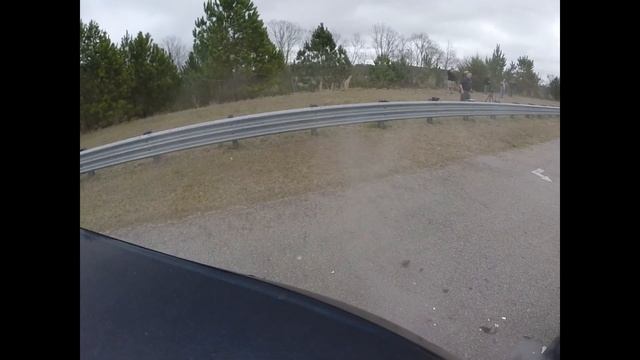 Crash test involving a traffic stop and a rear-ender смотреть онлайн