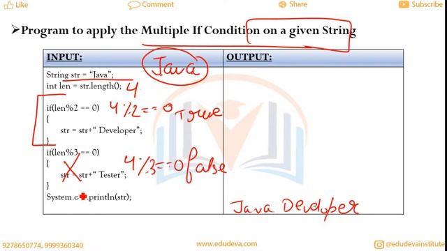 Multiple If - Java Dive Course