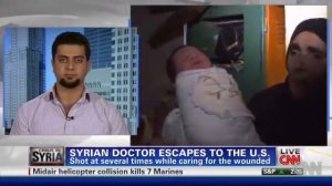 Syrian doctor flees violence. Brooke Baldwin interview #CNN