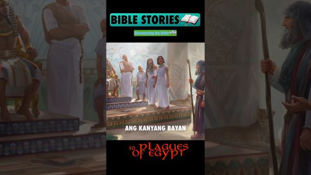 10 Plagues of Egypt in 5 minutes! - Moses vs. Pharaoh #biblestories #bible #facts #story  #books