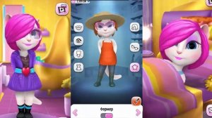 Кошка Анжела игра на русском - Стиль ХИП ХОП. Игра про котиков