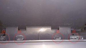 установка бардачка Mercedes vito 638
