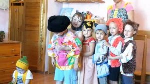 Сказка Репка для детей в детском саду видео демонстрация, сценка