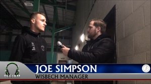 INTERVIEW WITH JOE SIMPSON (Wisbech Manager) | Football Interviews