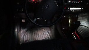 Двухуровневая подсветка ног - РЕЗУЛЬТАТ - в Тойота Камри XV30 (ACV30L)