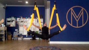 AerialYogaPlay TT @ Metta Yoga 1.26.19 ||  Floating Buddha (3)