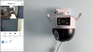 Подключение и осмотр меню поворотной камеры видеонаблюдения c ИК и LED подсветкой PS-link WPG20