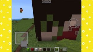 Я построил свою голову в ￼ Minecraft