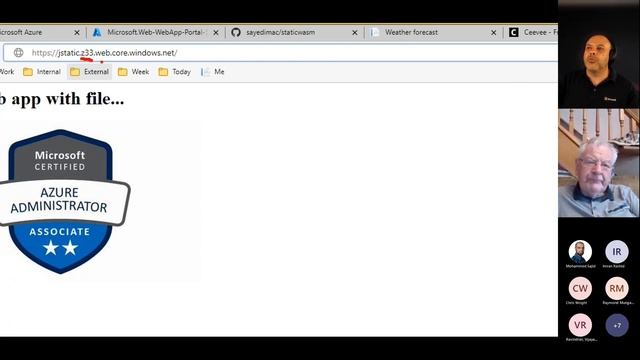 Azure Static Webapps