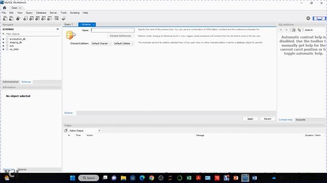 How To Create A Schema In MySQL Workbench