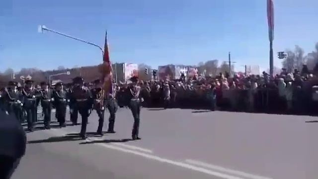 Парад 9 мая 2018 Набережные Чалны смотреть онлайн