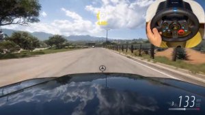 Mercedes w140 AMG | Forza Horizon 5 | Steering Wheel Gameplay