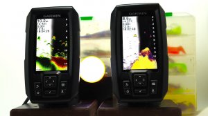 Эхолот Garmin Striker Plus 4. Настройка цветовых тем в эхолоте. ночной и дневной режим.