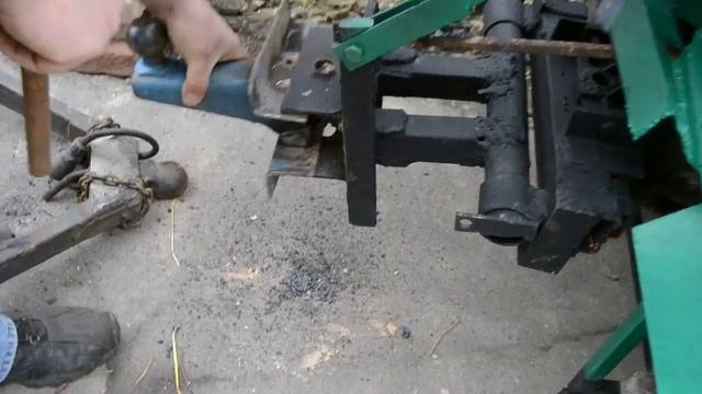 прицепное устройство к минитрактору\мотоблоку\