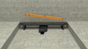 Установка (монтаж) душевого трапа Pestan Confluo Premium Slim Line Drain