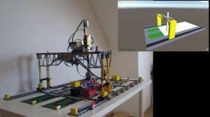 LEGO EV3 Port Crane - using Lejos, Unity and Android studio