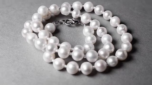 Жемчуг белый, Ø8 мм., 47 см., бусы, 538БСЖ смотреть онлайн