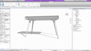Семейства в Revit. Мебель