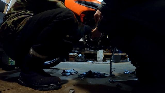 Замена обгонной муфты на моторе 166 fmm / M1NSK X250 смотреть онлайн