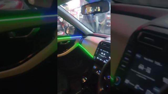 Hyundai Car Creta 2023 Ambient Light Installations decoration смотреть онлайн