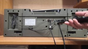 ? Старый японский магнитофон SANYO / Подключаем смартфон.