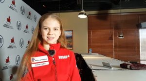 Александра Трусова | Интервью | Skate Canada