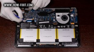 Asus ZenBook UX305 disassembly and battery replace, как разобрать и поменять батарею ноутбука
