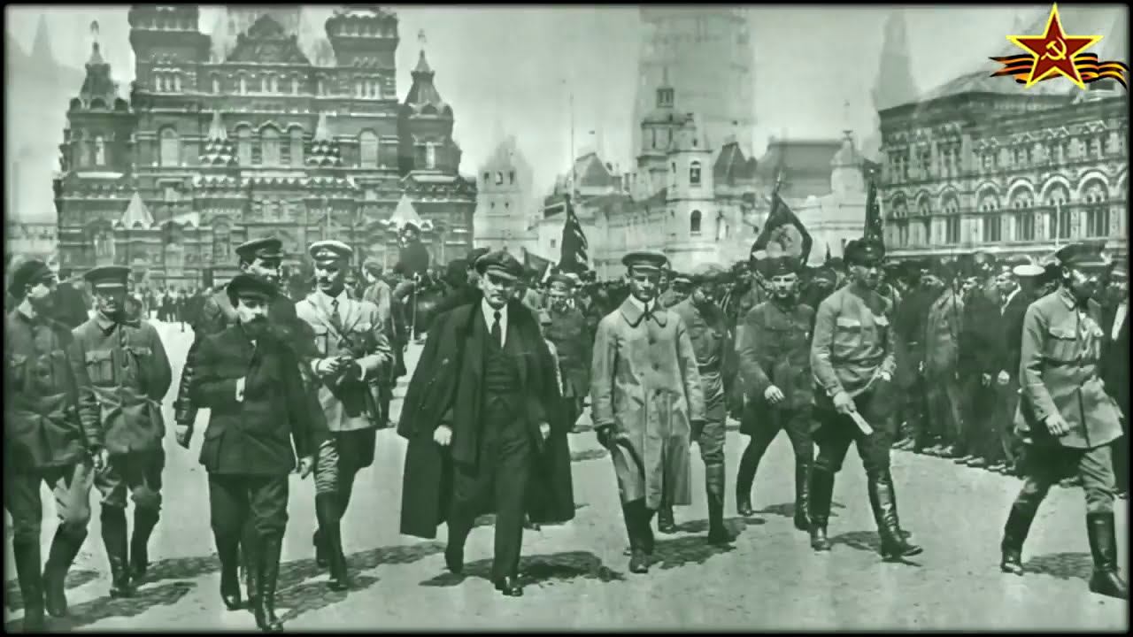 Первый парад РККА на Красной площади - 25 мая 1919 г.