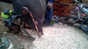 щепорез своими руками с бензиновым двигателем 7л\с