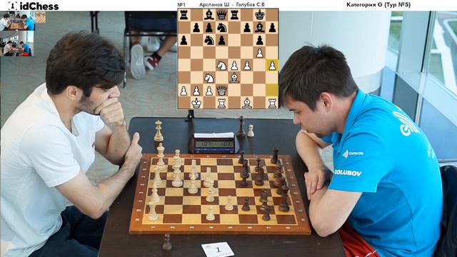 Arslanov Shamil (IM, 2338) Vs Golubov Saveliy (IM, 2516)