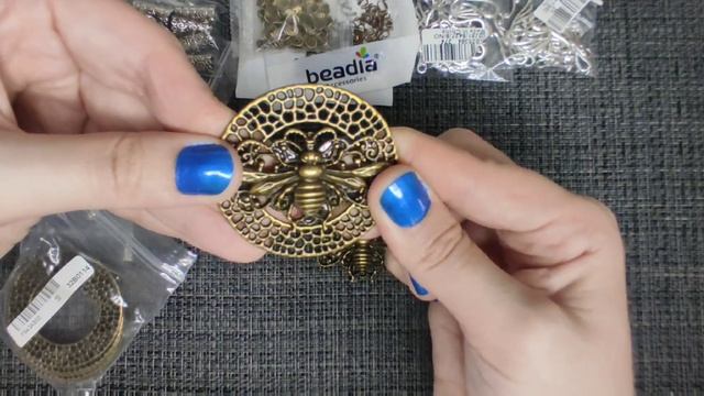 Распаковка товаров с Aliexpress. Фурнитура, кабошоны из натуральных камней и многое другое. смотреть онлайн