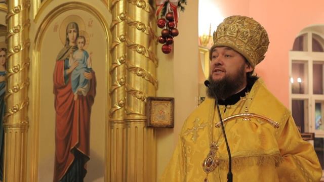 31.12.17 Слово епископа Диодора на Новогоднем молебне смотреть онлайн
