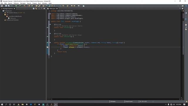 Create Your First Plugin! | How To Code A Spigot Plugin [1] смотреть онлайн