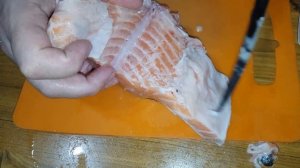 Самый простой способ посола лосося, сёмги, форели и тд.