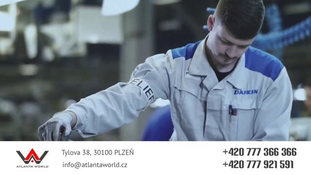 Робота в Чехії на заводі по виробництву кондиціонерів Daikin