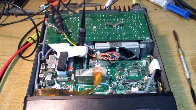 ICOM IC-706MK2 нет выходной мощности (repair) смотреть онлайн