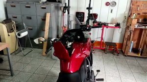 Погрузка мотоциклов в контейнер