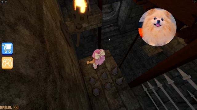 СВАРЛИВАЯ БАБУЛЯ - ХОЧЕТ ОТШЛЕПАТЬ МЕНЯ В РОБЛОКС ! SCARY OBBY ROBLOX смотреть онлайн