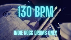 Indie Rock Drum Track 130 BPM by SolidTracks