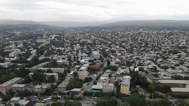 Панорамный вид города Ош / Ош шаарынын панорамдык корунушу