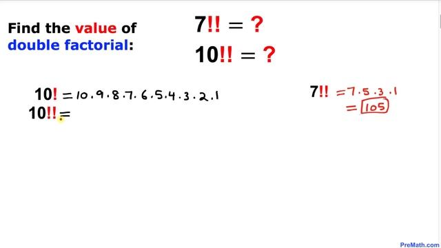 Can You Solve this Double Factorial? | Fast & Easy Explanation