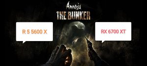 Amnesia The Bunker v. 1.3 - настройки для 60 фпс на бюджетном ПК (RX 6700 XT/R 5 5600 X)