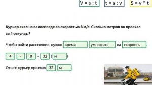 Задачи на скорость, время, расстояние