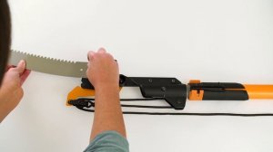 How to use the Fiskars® Power-Lever® Extendable Pole Saw & Pruner (7'–14')