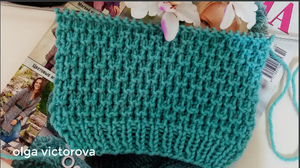 РЕЛЬЕФНЫЙ УЗОР СПИЦАМИ 186 Вязание Спицами