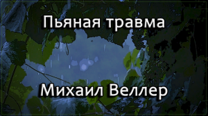 Пьяная травма - Михаил Веллер.mp4