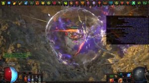 Path of exile 3.20 CoC Nimis Fireball Mapping