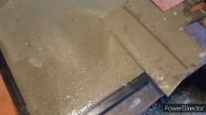 Эксперимент N2. Вибрация тротуарной плитки.